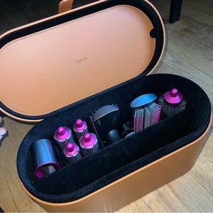 Dyson Airwrap Barrels + Case (Fuchsia/Nickel)